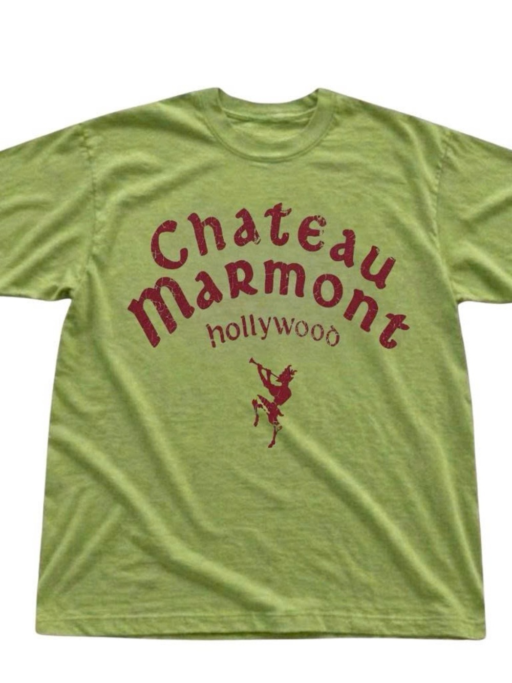 Chateau Marmont Green Graphic Tee